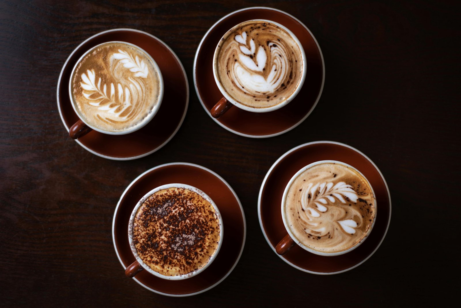A minimalist coffee-themed high-resolution wallpaper, 27 of 63.